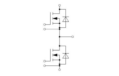 SiC MOSFET Half Bridge