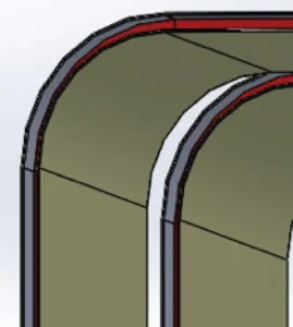 inventechs rolinx busbars Single bending with insulation